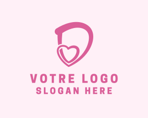 Bridal - Beauty Salon Letter D logo design