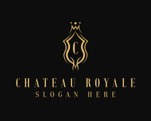 Royal Crown Shield logo design