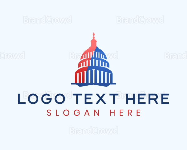 USA Capitol Architecture Logo