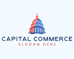 USA Capitol Architecture logo design