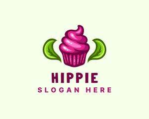 Pastry Cupcake Food Logo