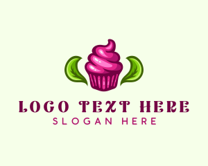 Food - Pastry Cupcake Food logo design