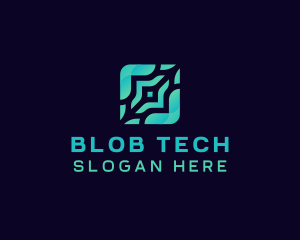 Generic Square Tech Developer logo design