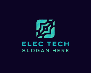 Generic Square Tech Developer logo design