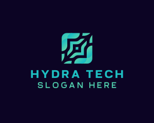 Generic Square Tech Developer logo design