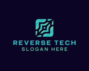 Generic Square Tech Developer logo design