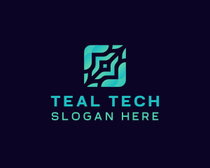 Generic Square Tech Developer logo design
