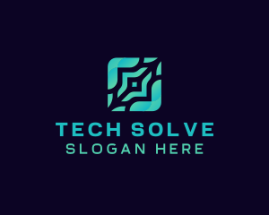 Generic Square Tech Developer logo design