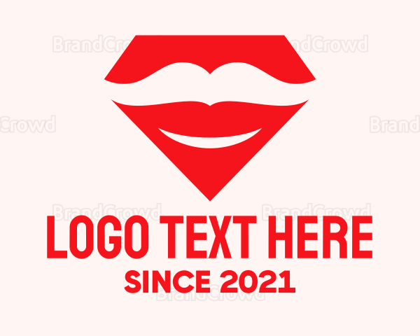 Diamond Beauty Mouth Logo