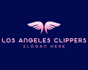 Angelic Holistic Wings logo design