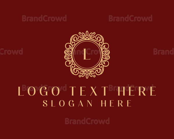 Golden Ornamental Boutique Logo