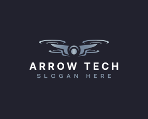 Drone Aerial Tech logo design