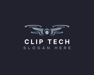 Drone Aerial Tech logo design