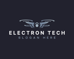 Drone Aerial Tech logo design