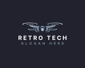 Drone Aerial Tech logo design