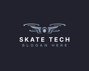 Drone Aerial Tech logo design