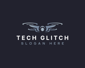 Drone Aerial Tech logo design