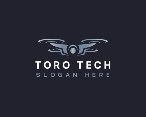 Drone Aerial Tech logo design