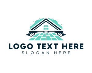 Tiles - Clean Flooring Pressure Wash logo design