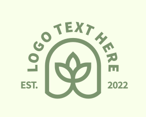 Environmental - Spa Garden Plant logo design
