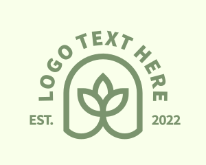 Natural Products - Spa Garden Plant logo design