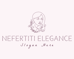 Elegant Nature Goddess logo design