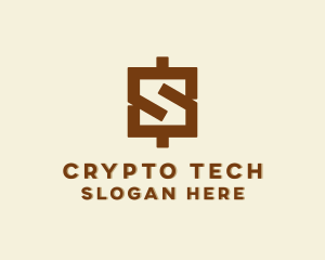 Digital Crypto Currency  logo design