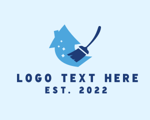 Home - Home Cleaning Mop logo design
