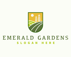 Landscaping Garden Plants logo design