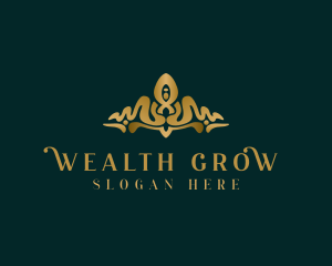 Royal Luxury Crown logo design