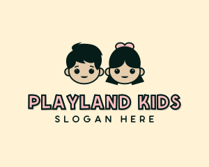 Children Daycare Learning Logo