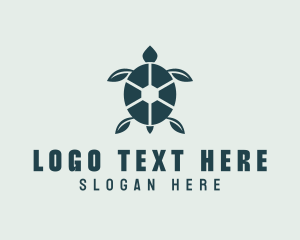 Green Leaf Turtle Logo