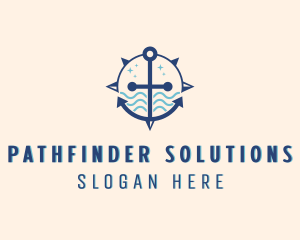 Navigation - Sea Navigation Compass logo design