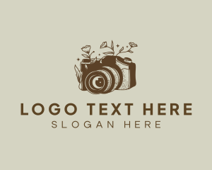 Videography - Camera Floral Creative Studio logo design