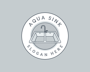 Sink - Sink Plumbing Fixture logo design