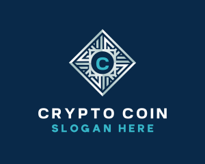 Cryptocurrency - Cryptocurrency Corporate Credit logo design