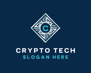 Cryptocurrency - Cryptocurrency Corporate Credit logo design