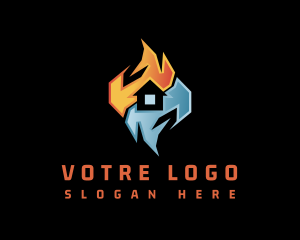 Fire Ice House Logo