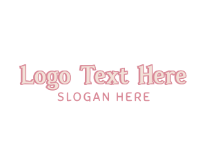 Cute Quirky Wordmark Logo