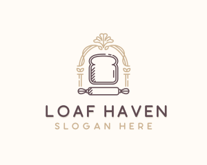 Loaf - Pastry Bread Bakery logo design