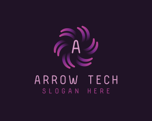 Artificial Intelligence Technology logo design