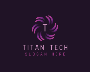 Artificial Intelligence Technology logo design