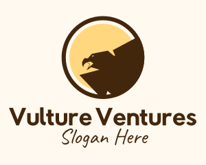 Vulture - Wild Mountain Falcon logo design