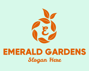 Natural Leaves Gardening logo design