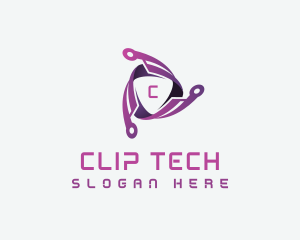 Cyber Tech Software logo design