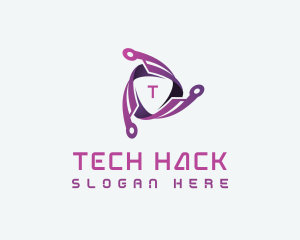 Cyber Tech Software logo design