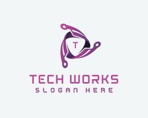 Cyber Tech Software logo design