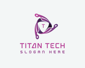 Cyber Tech Software logo design