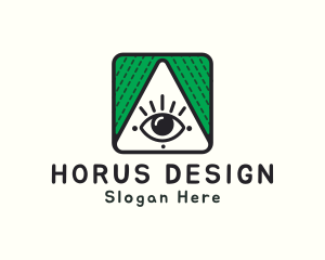 Horus - Mystic Eye Ritual logo design