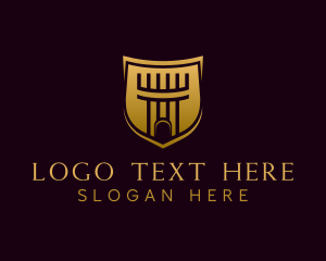 Legion - Turret Defense Shield logo design